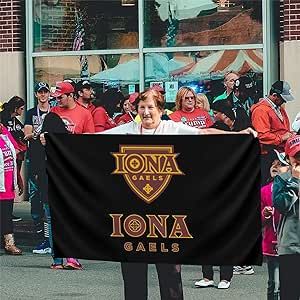 Iona College Logo Flag 3x5ft, Home Garden Flag, Suitable For Indoor Or Outdoor